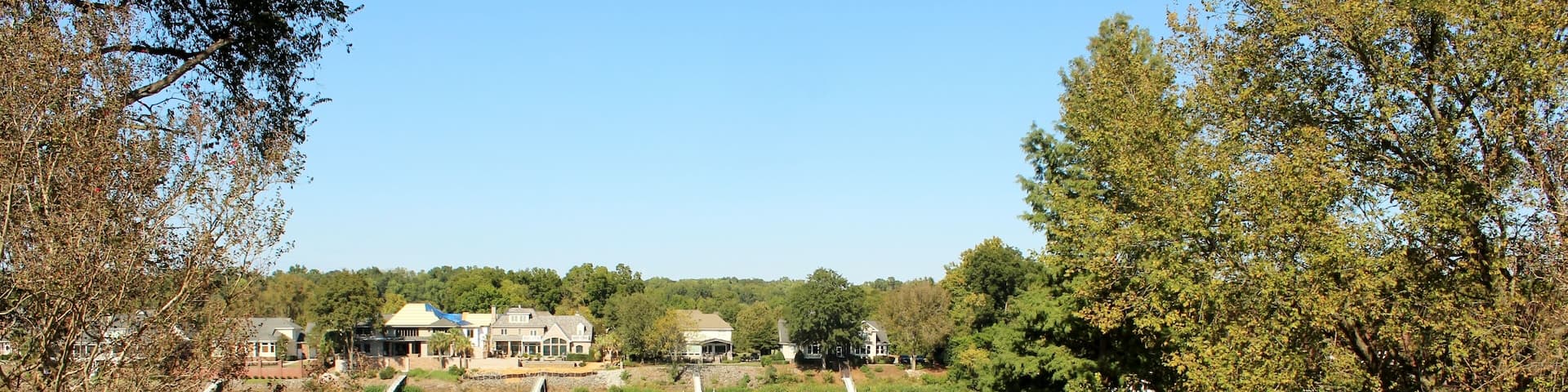 Savannah River on the Augusta Riverwalk.