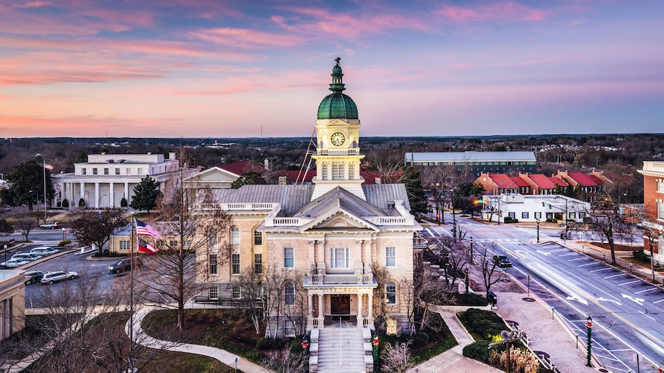 Athens, Georgia Townscape