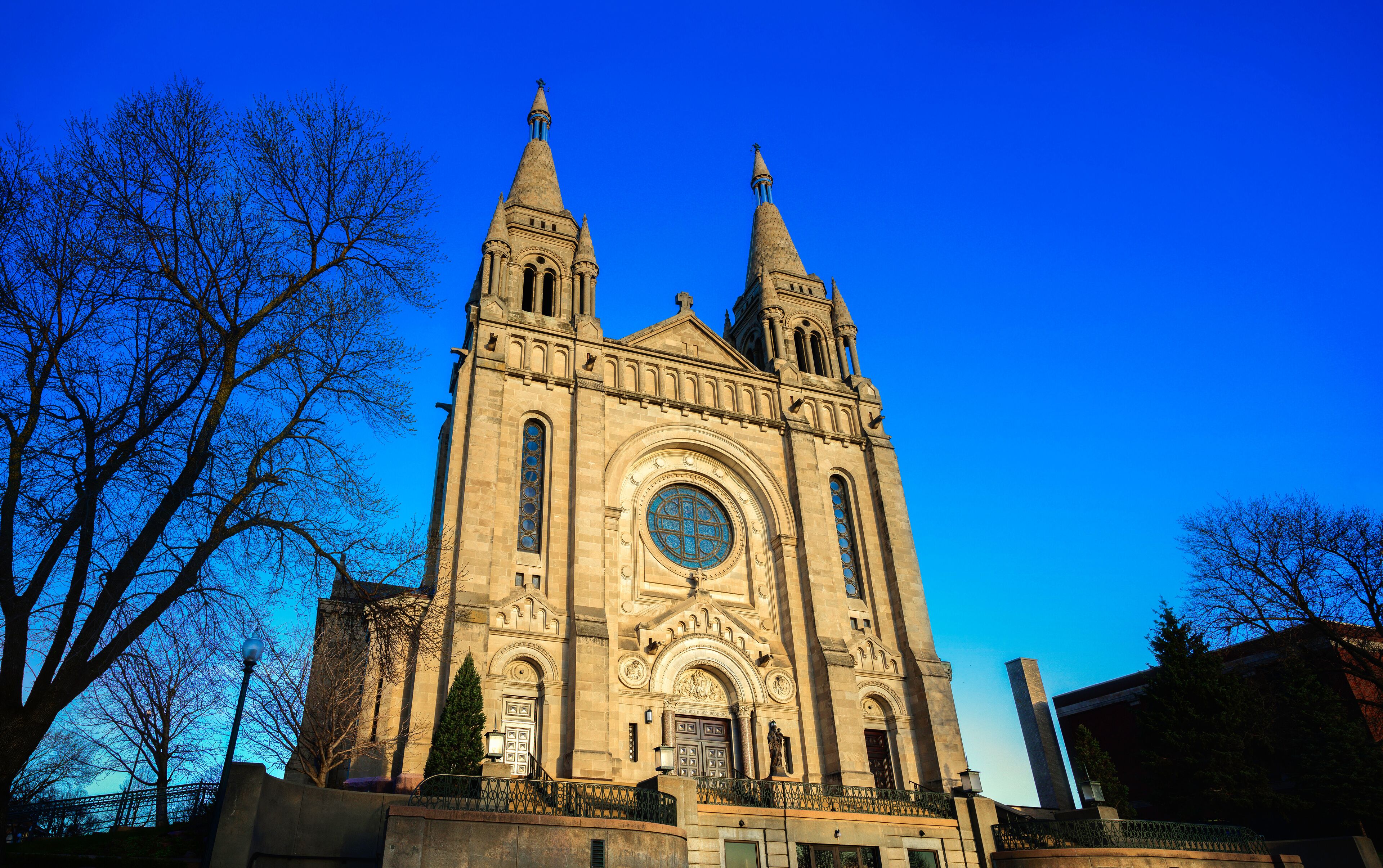The Cathedral of Saint Joseph at Historic District in Sioux Falls, South Dakota, United States
