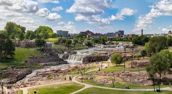 sioux falls park waterfalls