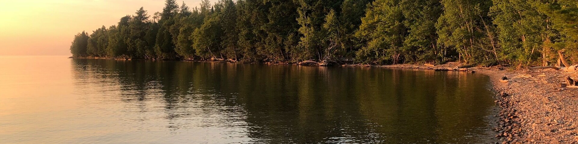 Grand Island is located in Lake Superior near Munising in the Upper Peninsula of Michigan. The island is perfect for hiking and biking day or overnight trips. No motor vehicles allowed. We stayed in one of the camping cabins, but tent campsites are more numerous. Plan to make reservations.