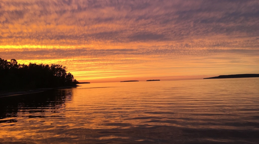 10pm on Lake Superior