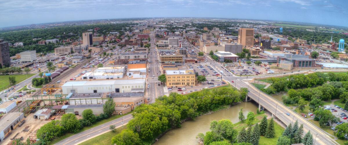 Fargo is a the largest City in North Dakota on the Red River