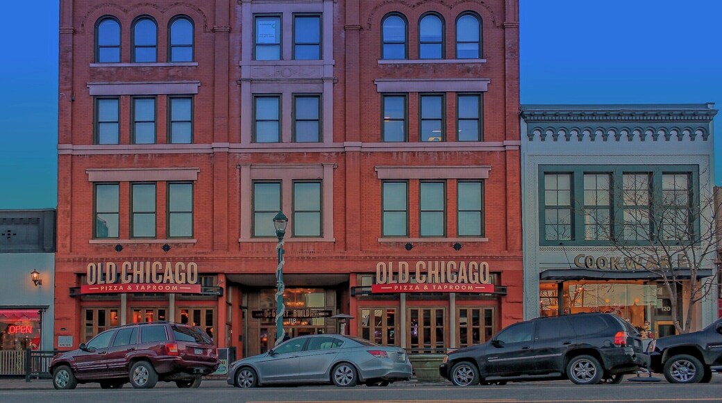 An old building down town.