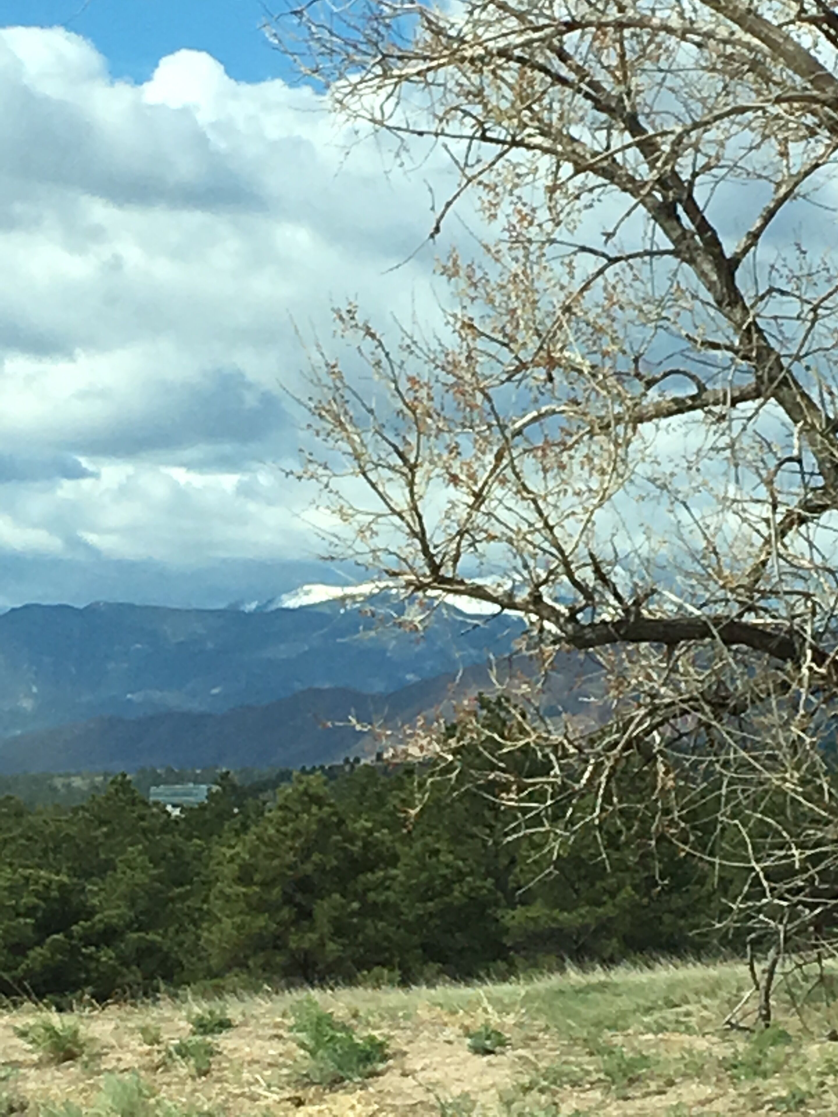 In the near distance: US Air Force Academy, Colorado Springs, CO. Beautiful setting...