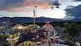 Sometimes you can get lucky and find a carnival at the mall parking lot. We rode the ferris wheel at the perfect time to catch this great sunset.
#Colorful #Colorado #Carnival