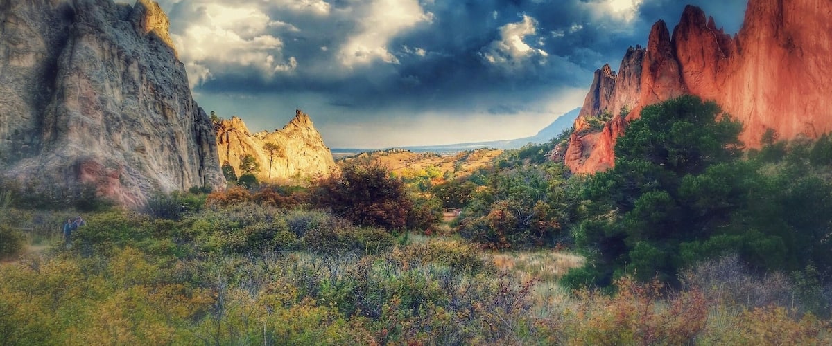 I've visited many locations over the years, but Garden of the Gods in Colorado Springs, CO is still my favorite place on earth. The beautiful red rock formations, serene mountain side landscape, and abundance of wildlife make this a must visit destination.
