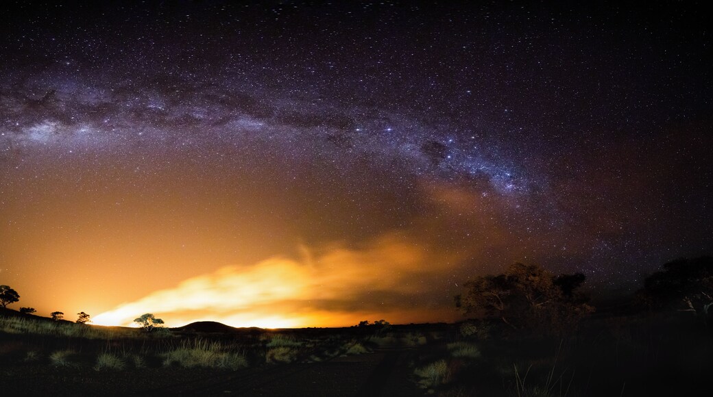 Australian Bush Road Trip: A massive bushfire approaching our campsite. This is a 15second exposure panorama. All in camera, no compositing.
·
·
·
·
·
·
·
·
·
#firefighter #fire #desertliving #travelphotography #nightlife #night #desert #nightingale #australianshepherd #deserts #stars #australia #starsign #nightmare #travelgram #desertlife #photography #desertphotography #zodiac #instatravel #nightphotography #travel #australiagram #travelling #starsigns #aussie #bvsquad #westaustralia