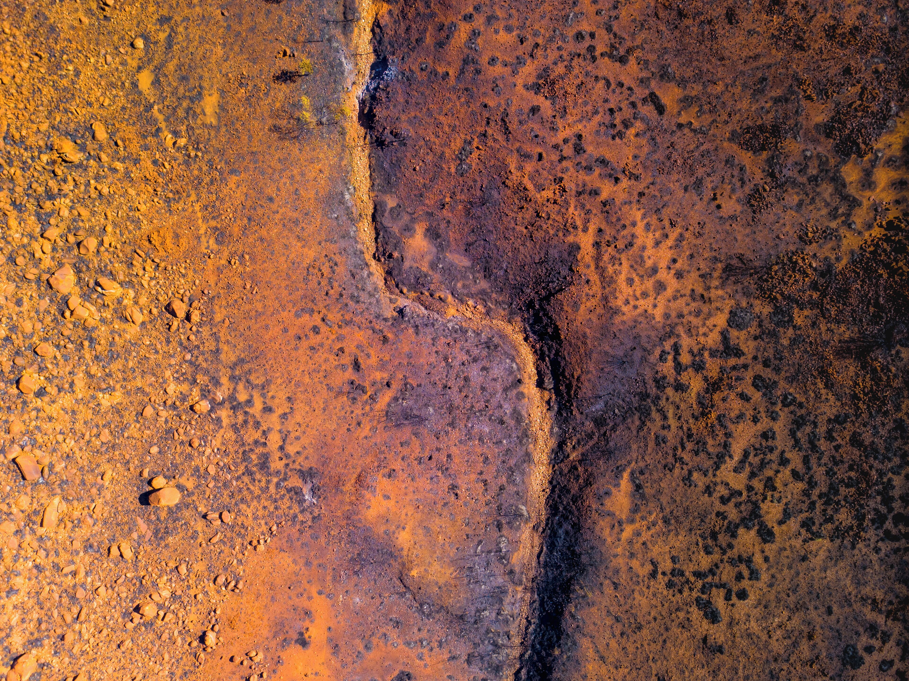 Australian Bush Roadtrip: Days after the bushfires had past you could still feel the heat in the earth in the mounds of ashes, from above the patterns in the naked landscape are amazing.·
·
·
·
·
·
·
·
·
#bush #aerialphotography #seeaustralia #australia #drone #dronegear #aussie #dronephotography #bushman #droneoftheday #australian #dronelife #australia_shotz #bushunter #australianshepherd #dji #golden #drones #nature #bushfire #bushcraft #perth #bvsquad 