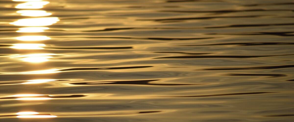 Even though it's "bad" to have an area in your photo overexposed, I love how the water resembles liquid gold in this picture. #BvSApplication