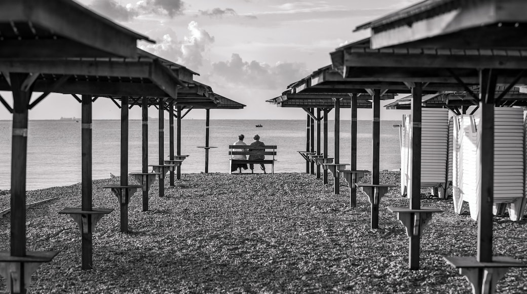 Beach Sudzghukshaya Kosa, Novorossiysk.