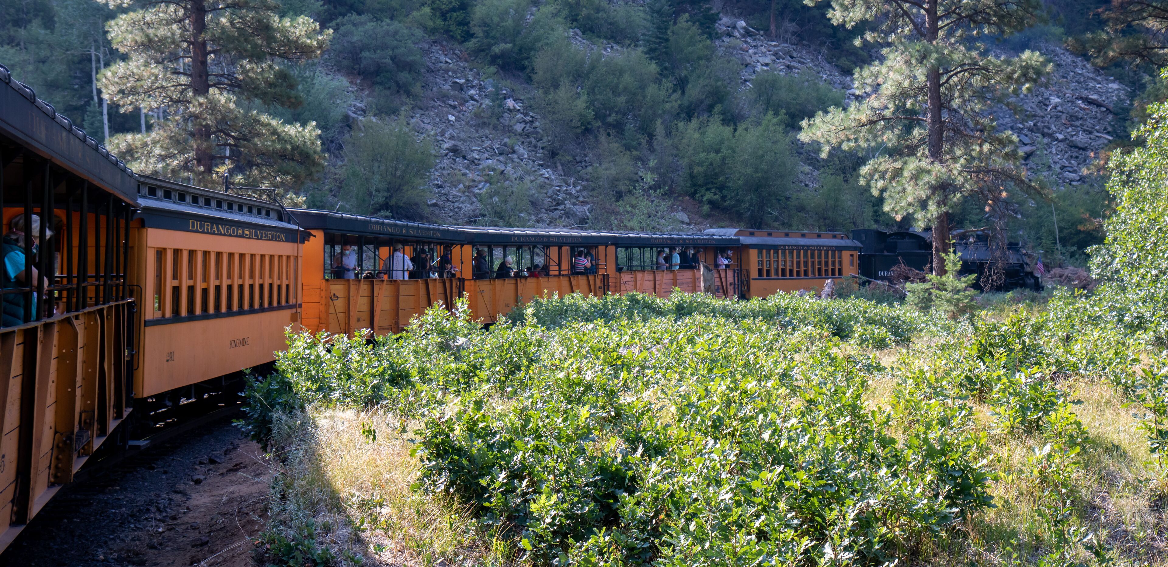 Durango and Silverton train