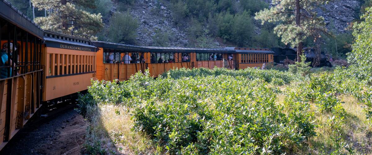 Durango and Silverton train