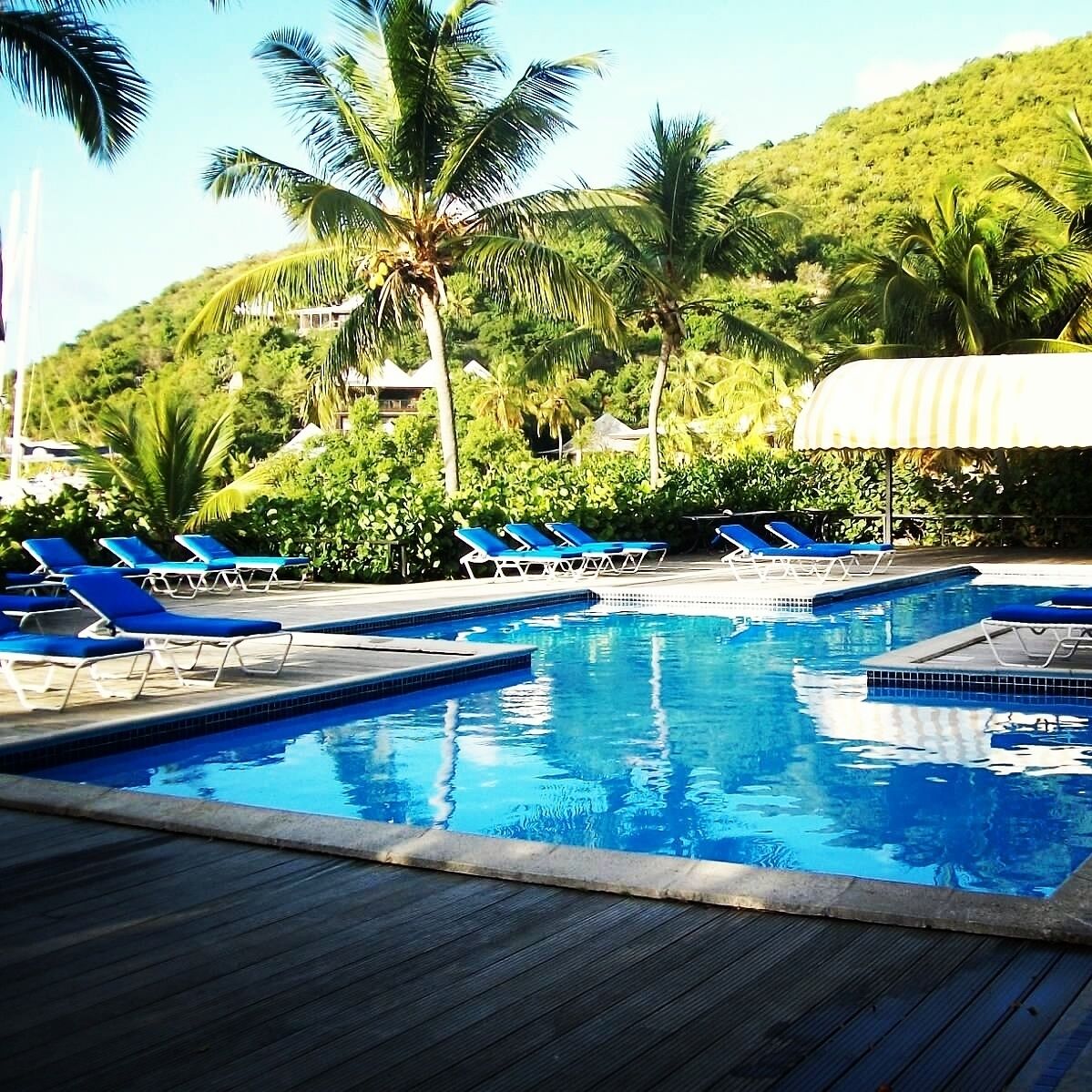 Hidden pool at The Bitter End 🌊🌊🌊🌊🌊