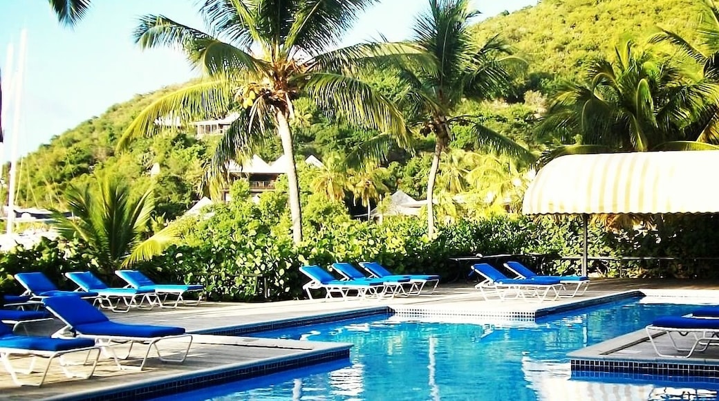 Hidden pool at The Bitter End 🌊🌊🌊🌊🌊