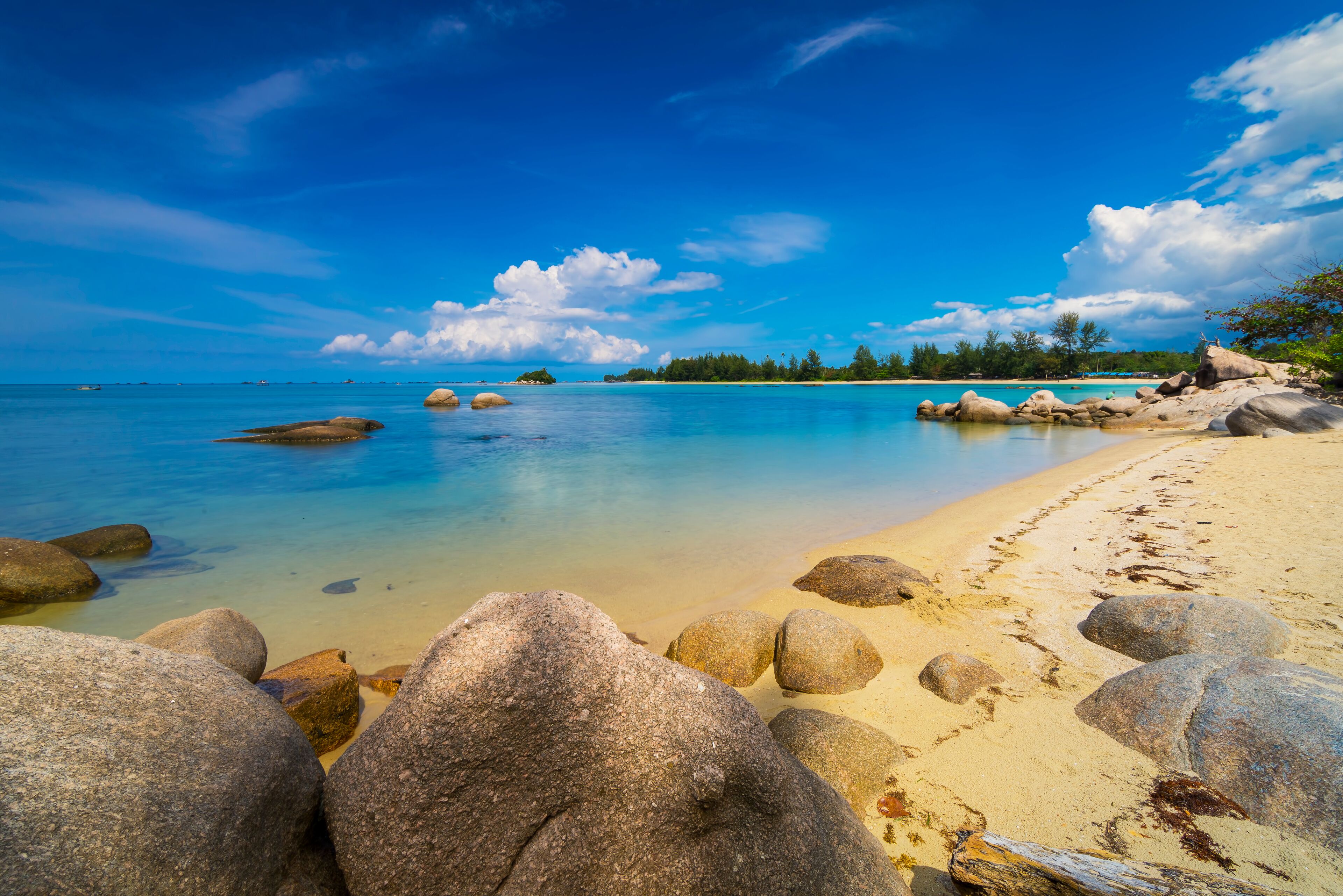 Trikora Beach 1-9-2018 Bintan Island, taking pictures of rocks on the beach that look so beautiful, Shutterstock ID 1172567008, Purchase Order: SP-1866, Order Number: SP-1866 Go Guides , Client/Licens