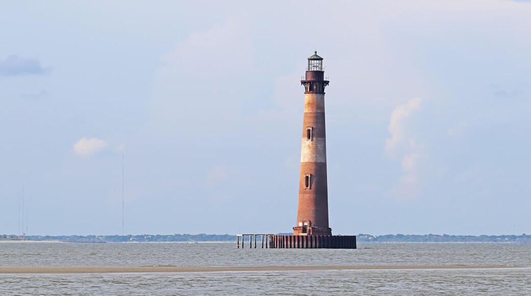 Morris Island Lighthouse on Folly Island, SC