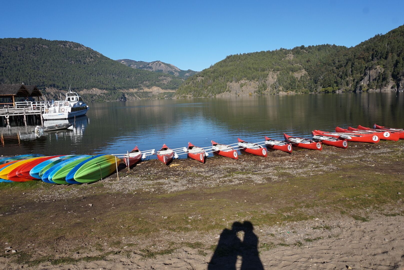 Yesterday we spent half day in San Martín de los Andes and loved the views of the lake! We hiked up to Mirador Arrayanes, which took us only about 45mins one way. The city itself is small but adorable. 