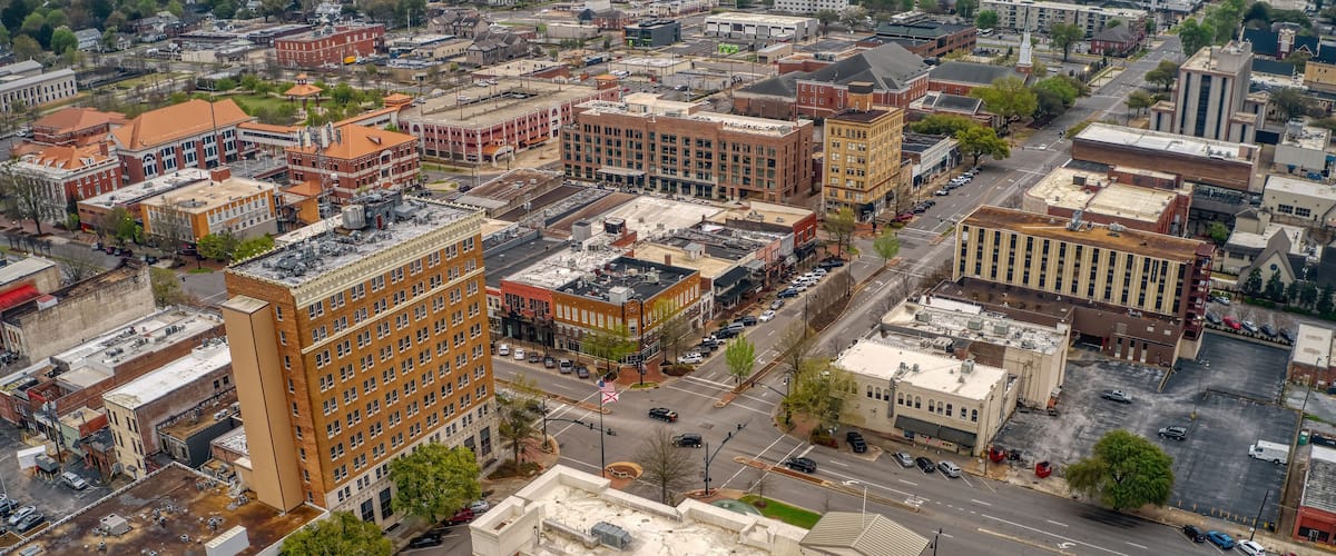 Aerial View of Tuscaloosa, Alabama