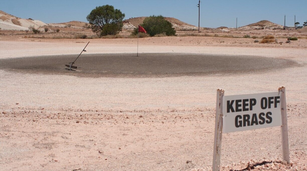 Golf in Coober Pedy. Hilarious!