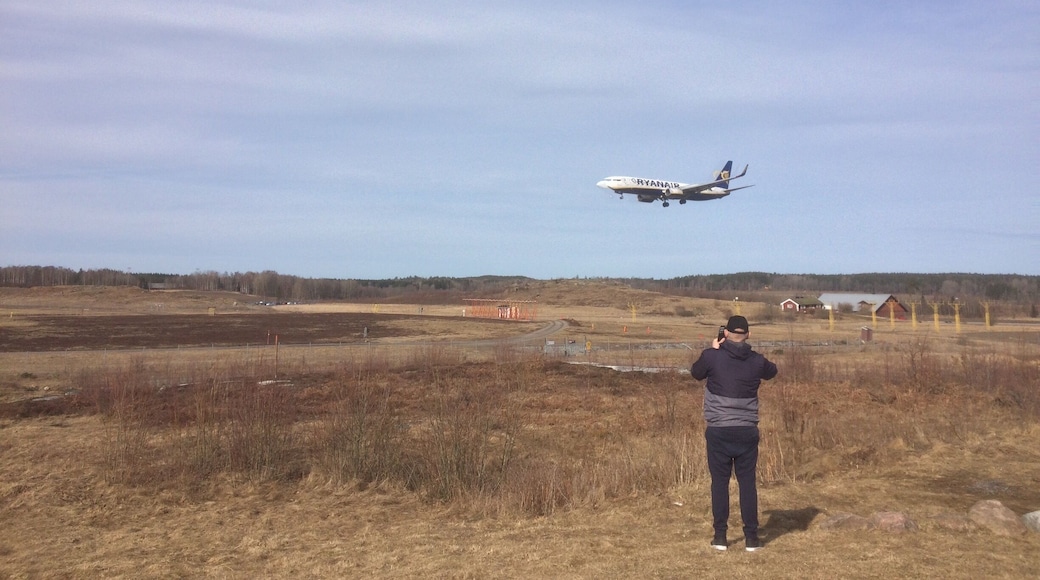 Skavsta airport, Sweden.