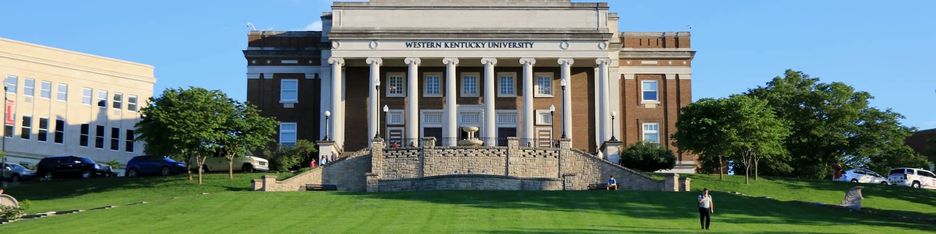 Bowling Green, Kentucky, United States. The Van Meter Hall inside the Western Kentucky University.