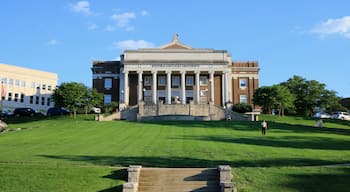 Bowling Green, Kentucky, United States. The Van Meter Hall inside the Western Kentucky University.