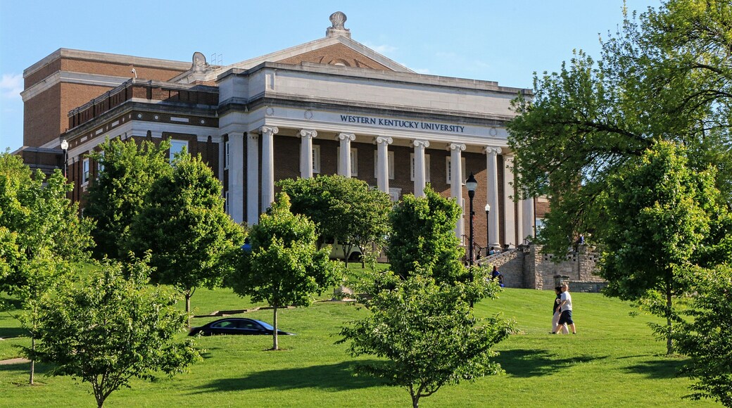 Bowling Green, Kentucky, United States. The Van Meter Hall inside the Western Kentucky University.