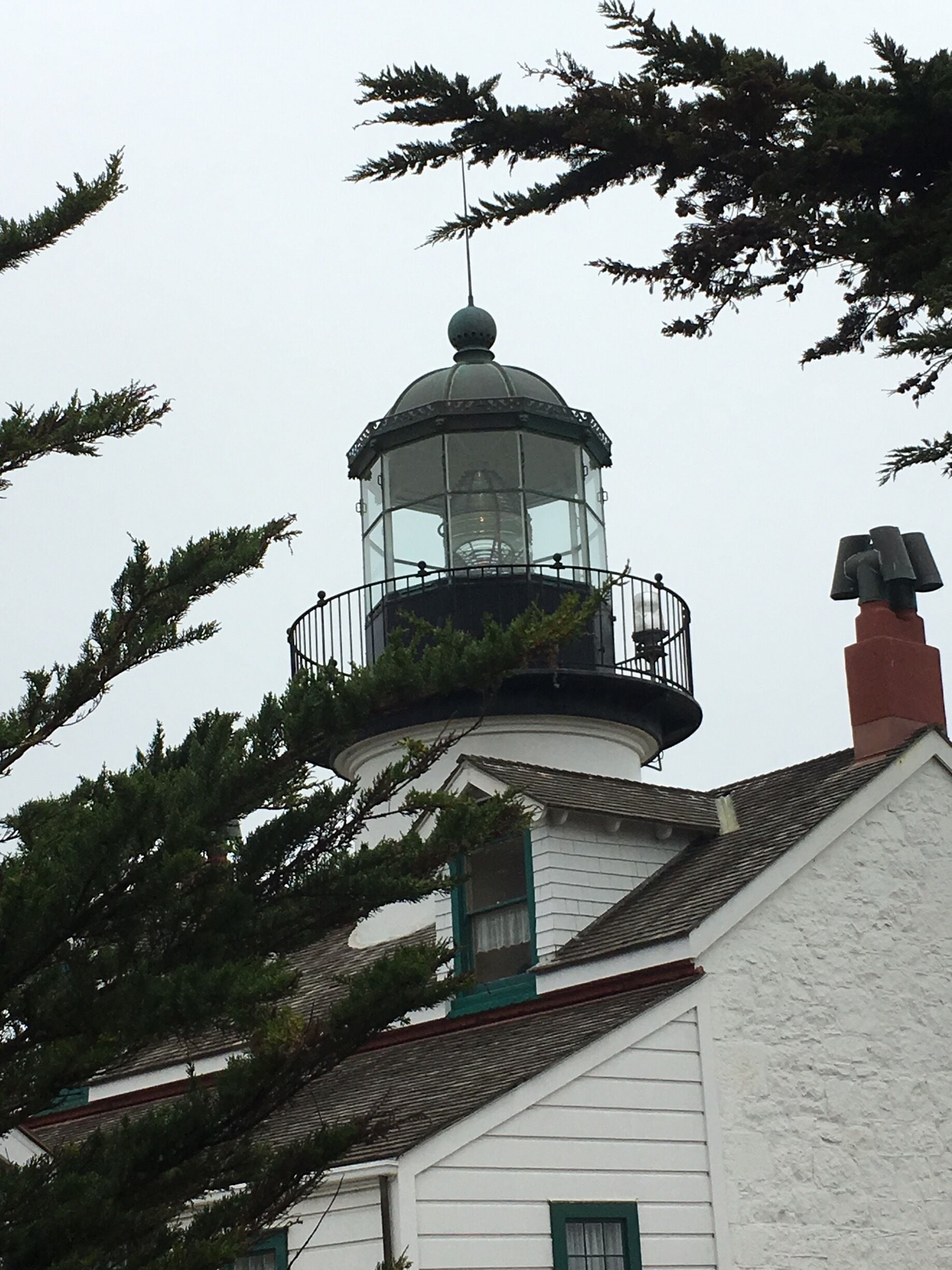 Pinos Lighthouse, Built in 1855, tours daily.
