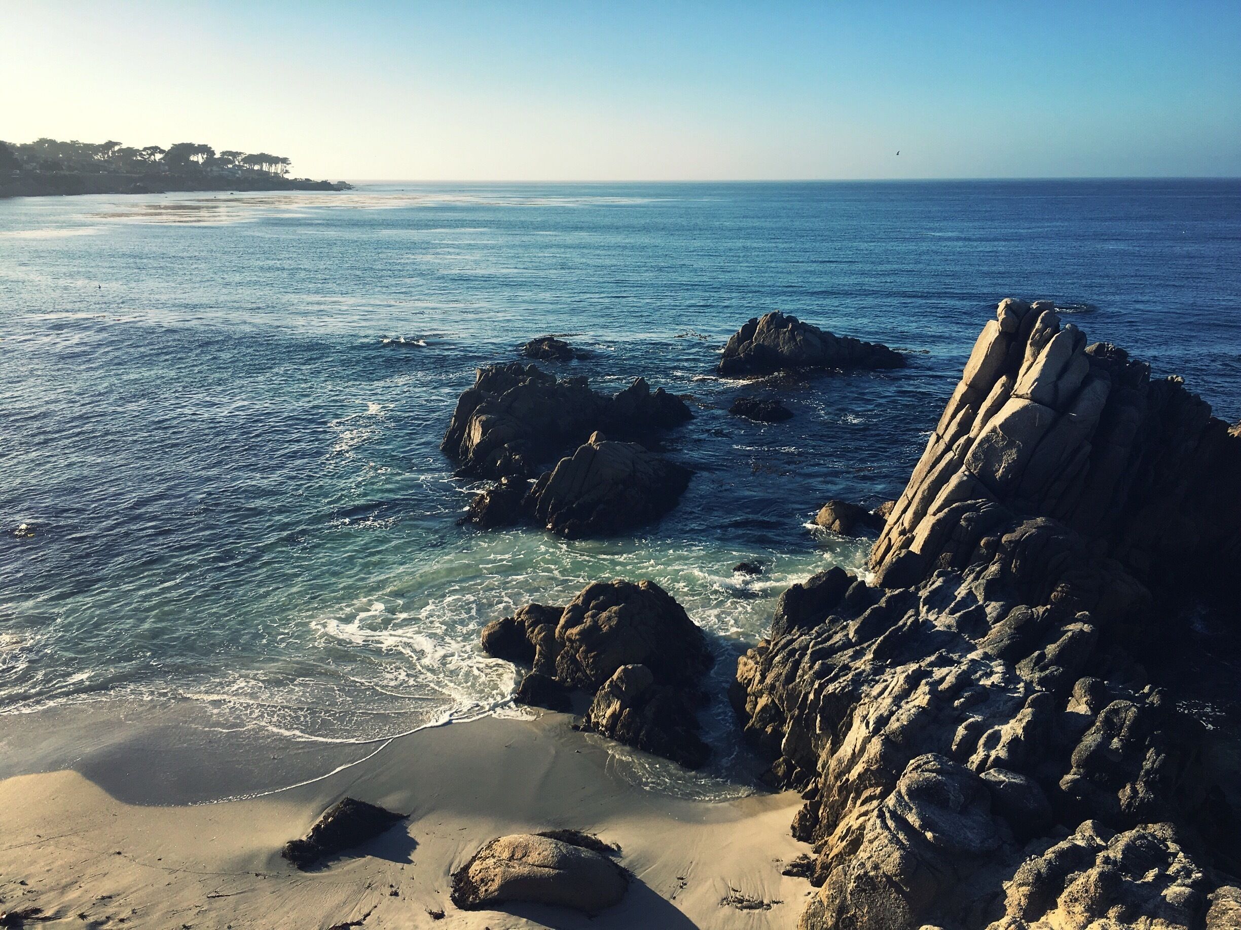 View from Lover’s Point in Pacific Grove, California