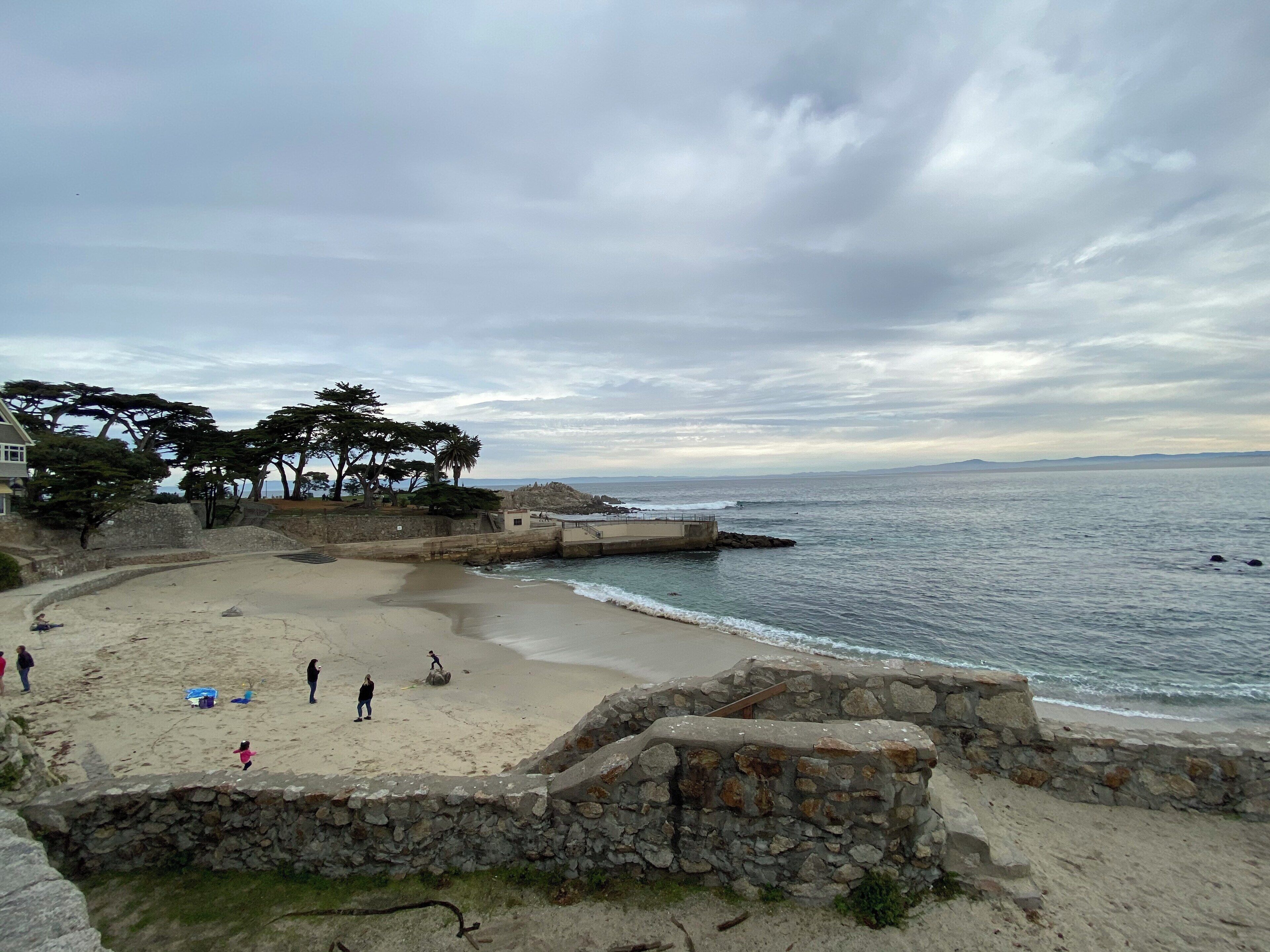 Chilly day at the beach