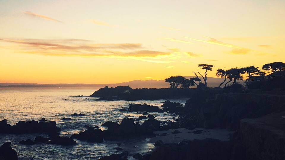 Sunrise over Lovers Point