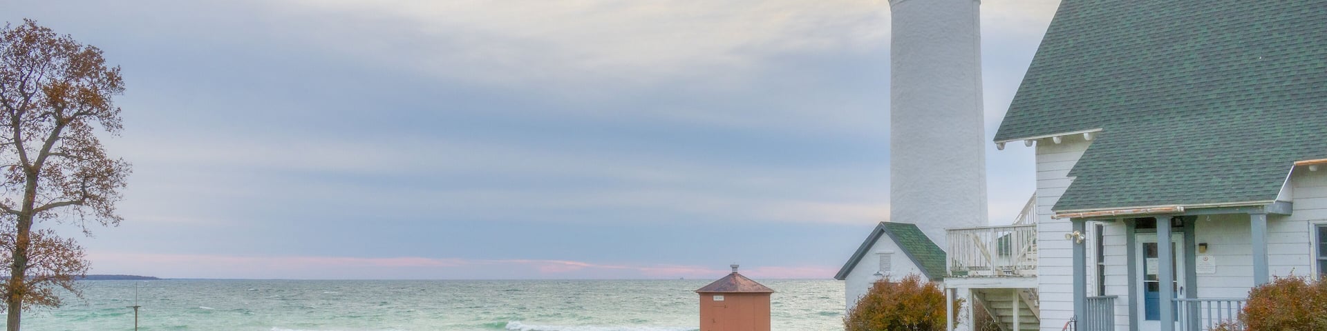 lighthouse on the coast