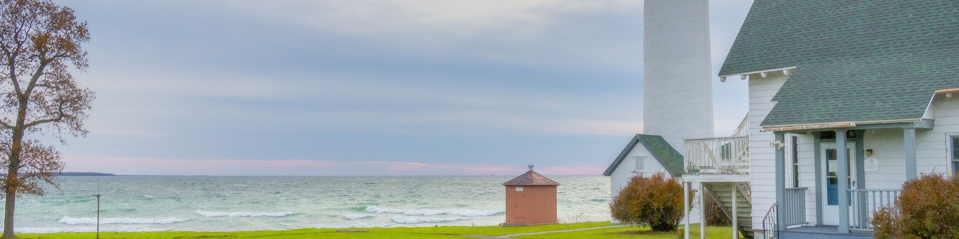 lighthouse on the coast