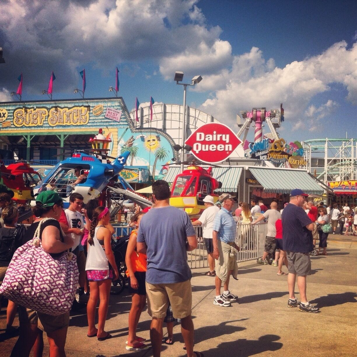 Ocean City, NJ Boardwalk. Memorial Day Weekend. #kidsfun