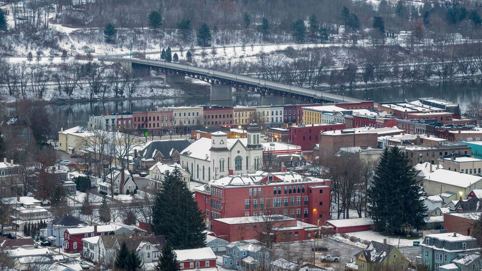 Owego, NY, a small village in upstate New York