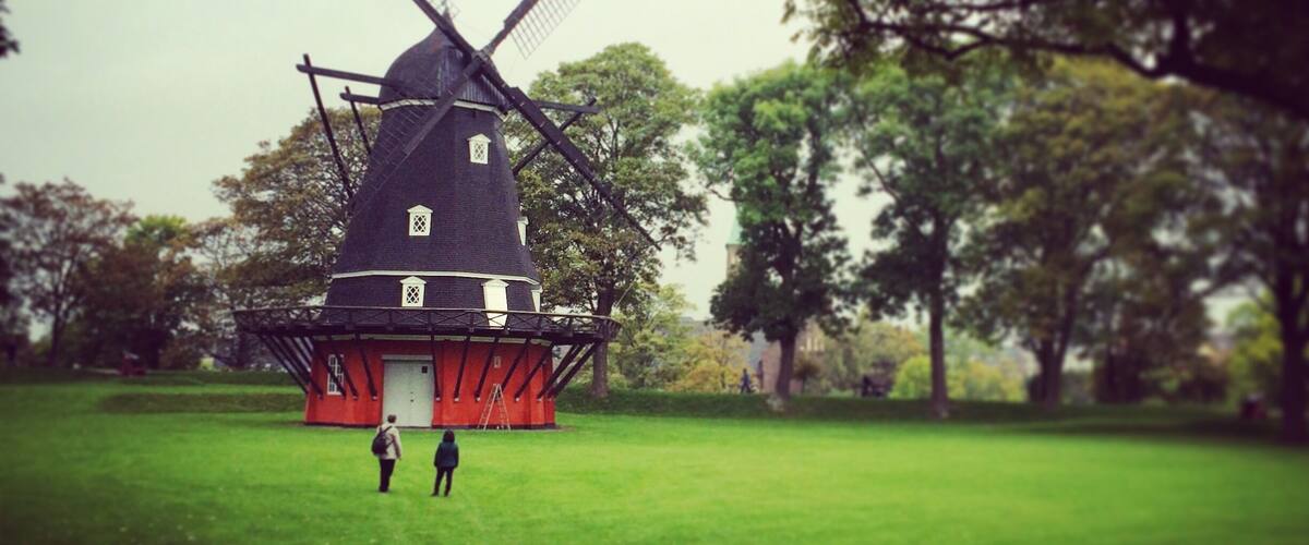 Former military installation now a tranquil park