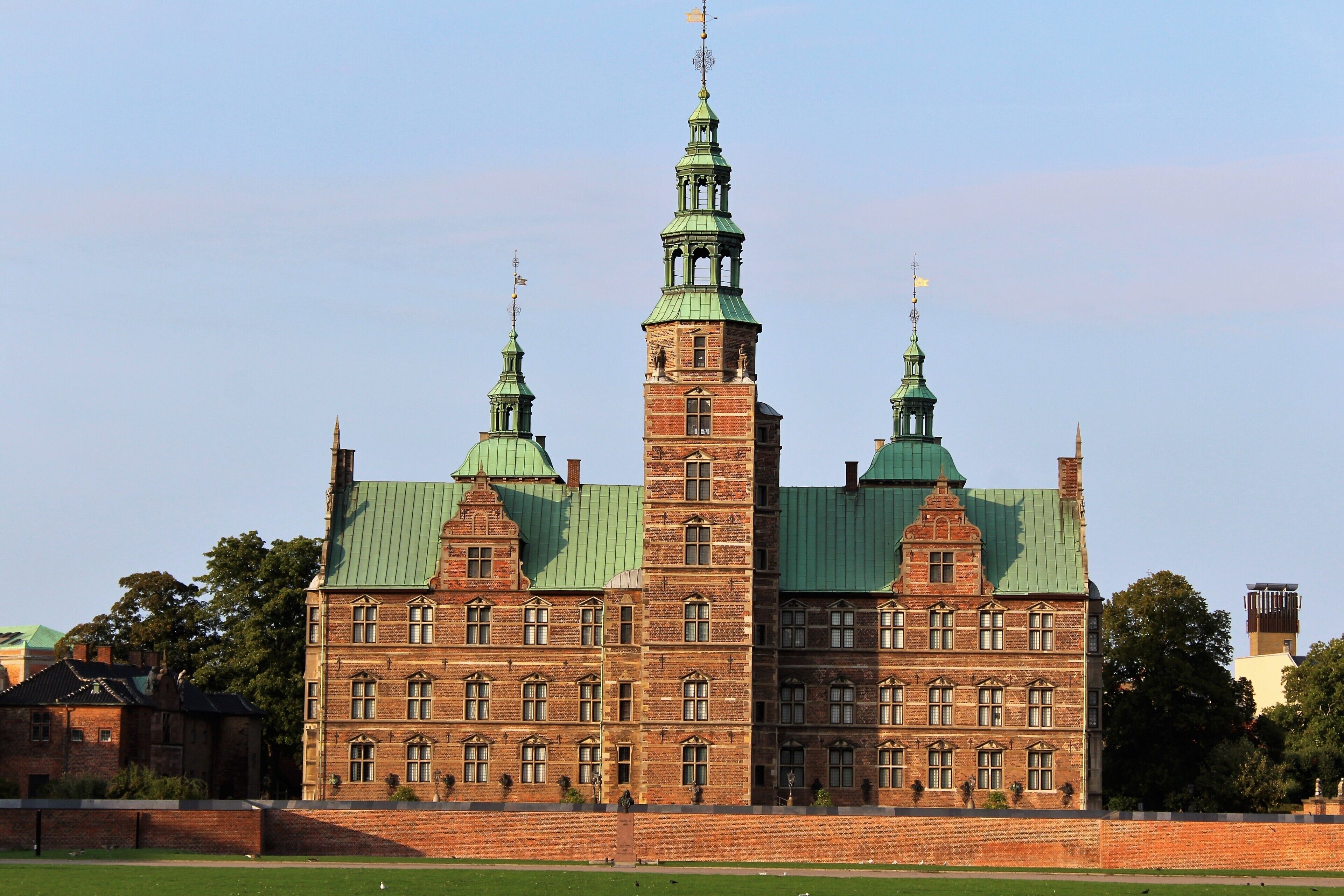 Beautiful 17th century Renaissance Castle! And in the center of Copenhagen! It's too bad I wasn't able to go inside, though. I arrived right at the time it closed. 
I took this photo on August 29th.