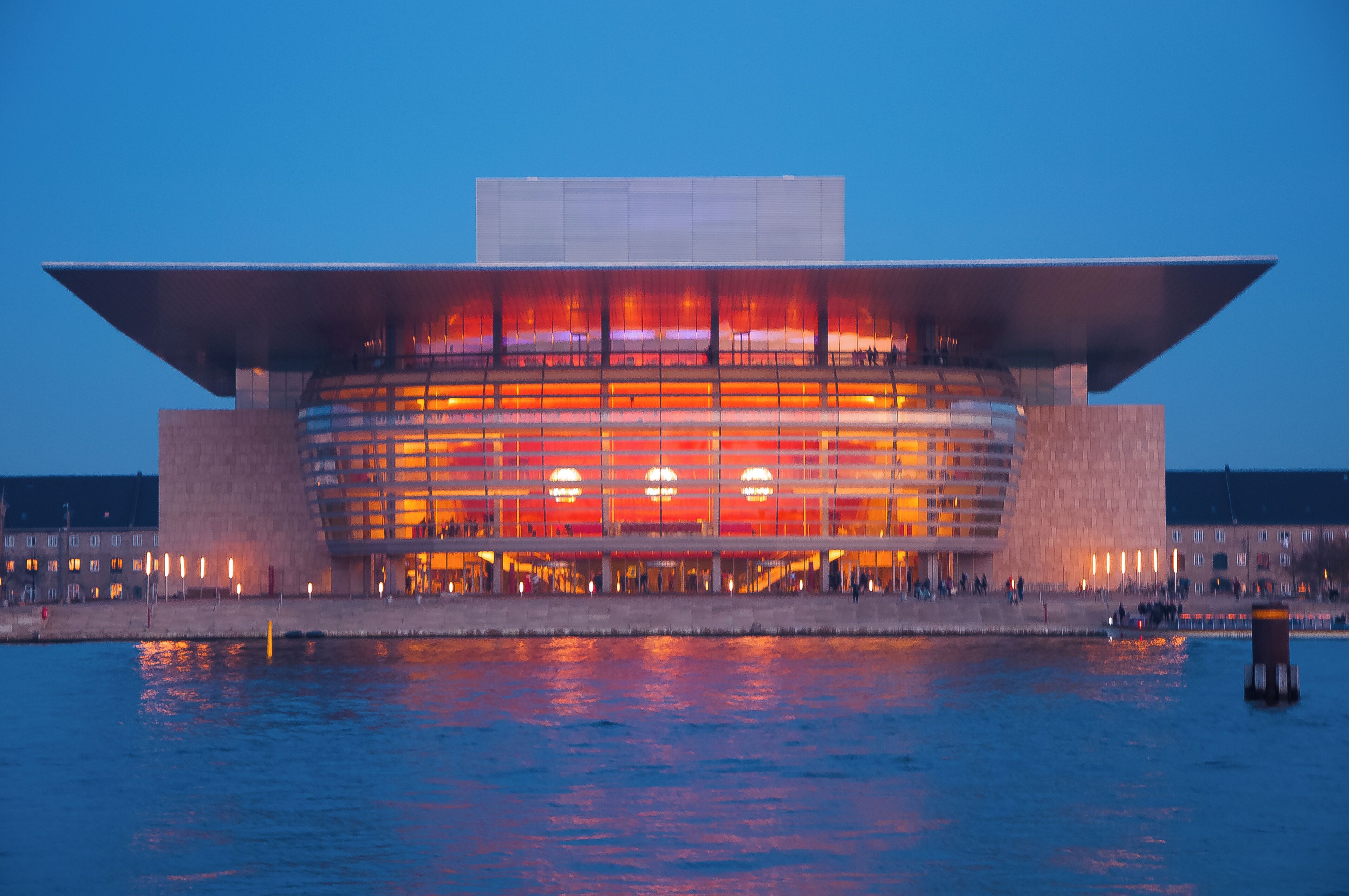 The Copenhagen Opera House is the national opera house of Denmark, and among the most modern opera houses in the world.