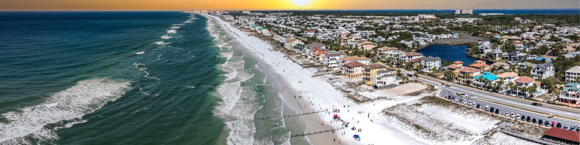 Destin Florinda beach Sunset view