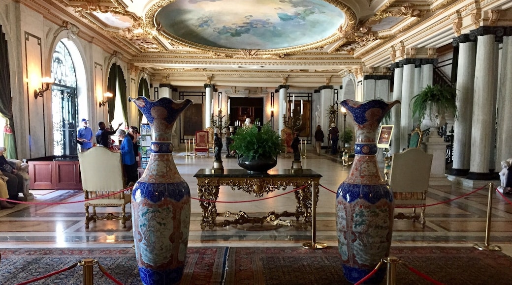 The Grand Hall of Whitehall. The home was built in just under 18 months and completed in 1902 as a wedding gift for Henry Flaglers third wife.