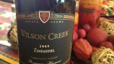 You guys know how I love going to the winery this is one from Wilson Creek family reserve Zinfandel that I got from my brother when he was here visiting me from Germany ... Some say it's the best wine ever.. It is a little pricey I would say about $54 a bottle but it's worth it for a special occasion..
