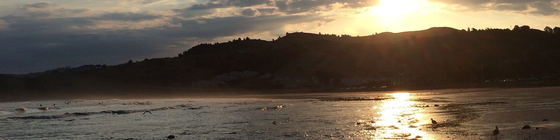 Good morning Pacific Ocean.