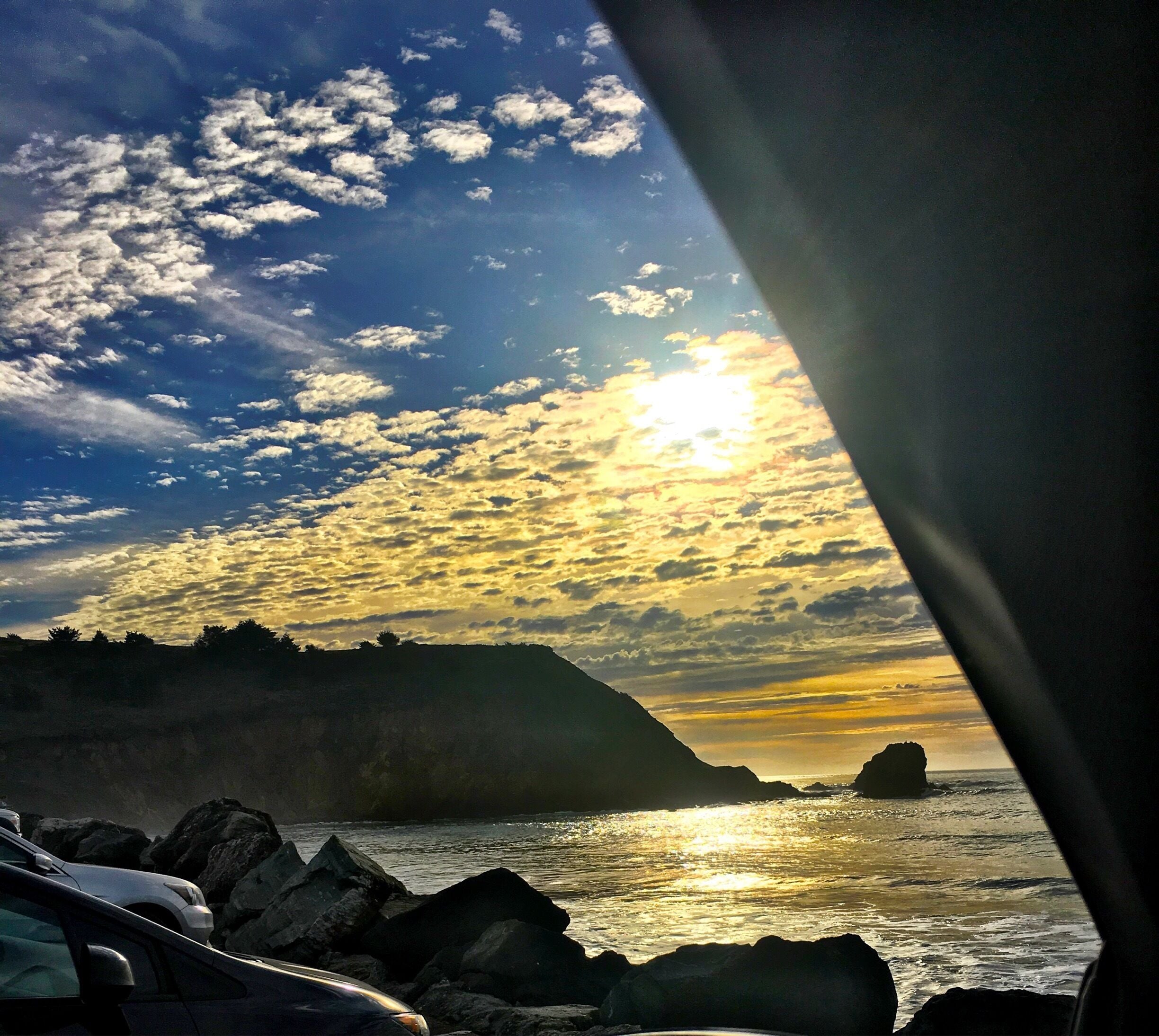 Can you believe this was the view from my parking spot?! Great bar and restaurant with amazing ocean views.