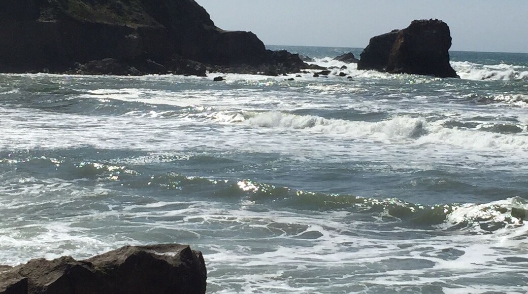 Pretty spot with a few little shops