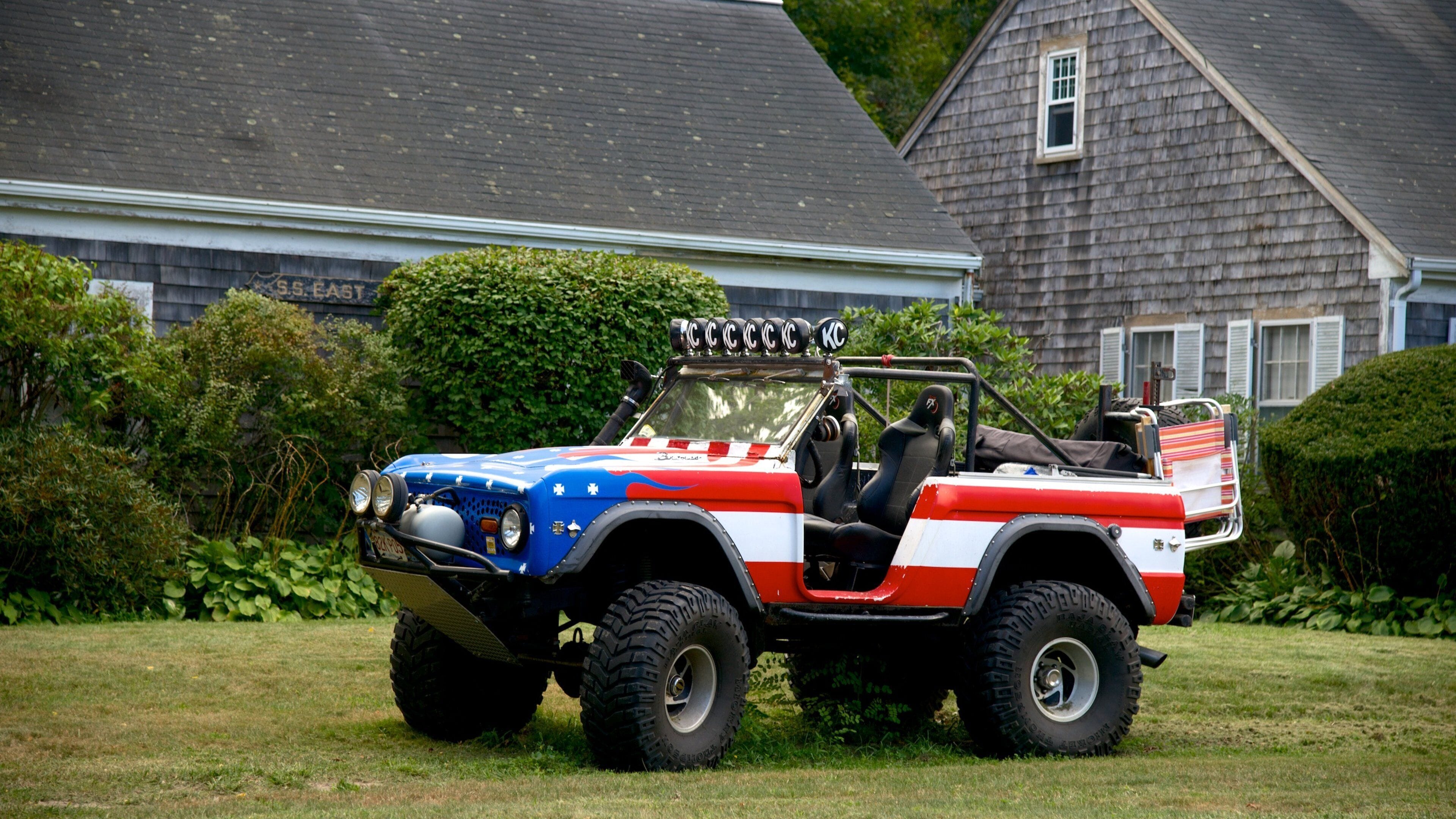 Brewster featuring off road driving