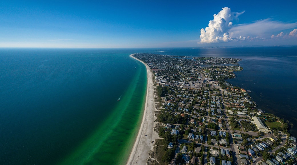Aerial view of Anna Maria Island