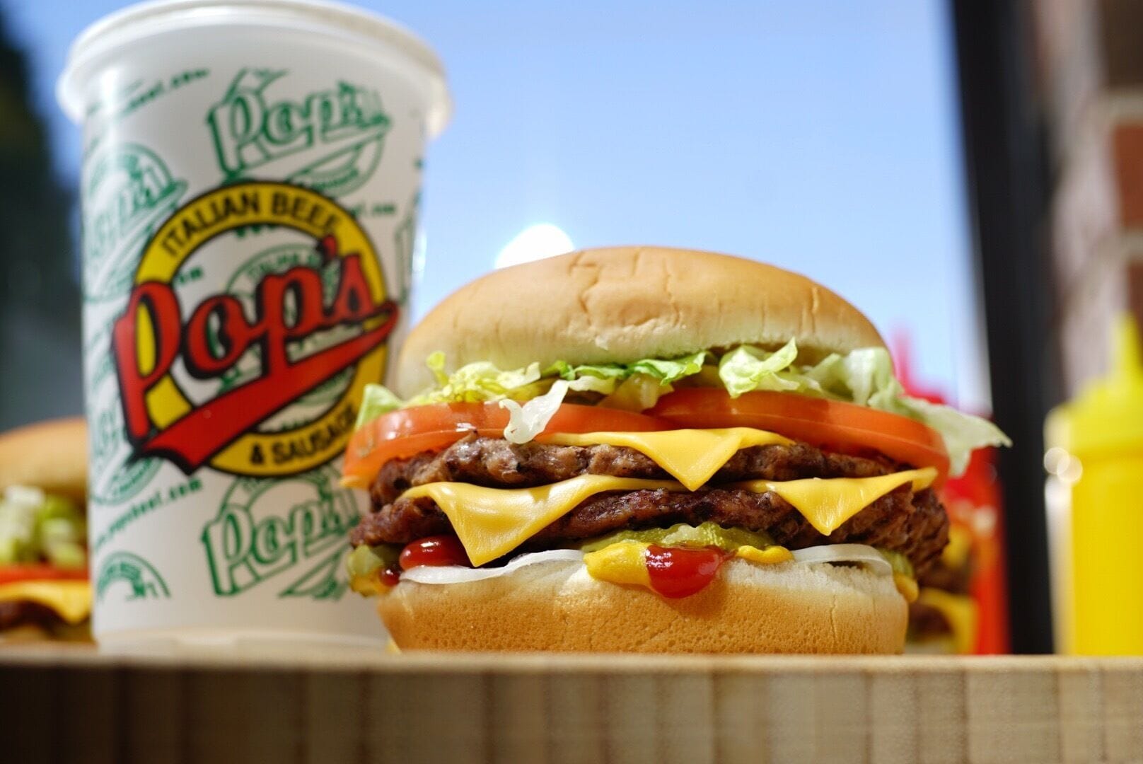 While well-known as one of the best in the Chicago area for their Italian Beef and Sausage, Pop's Beef also offers an extremely tasty cheeseburger (single, double and triple). They have 14 locations in the Chicago area, so be sure to check them out the next time you have a chance. Visit www.PopsBeef.com for their locations.