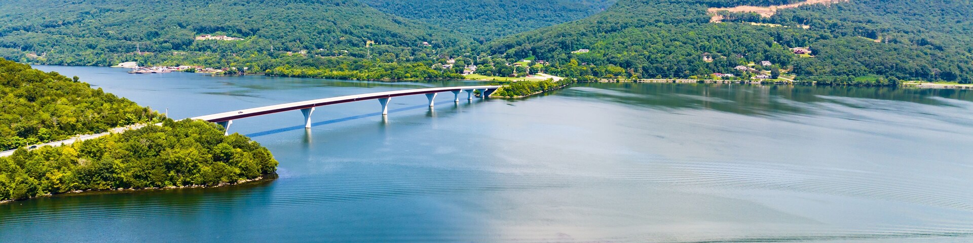 Tennessee River Nickajack Lake Tennessee Valley Mountains