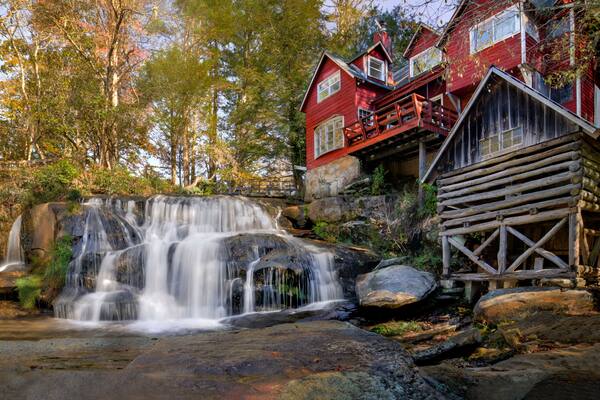 Mill Shoals Falls